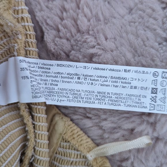 NWOT Zara Crop Bustier Size XL - Picture 2 of 4